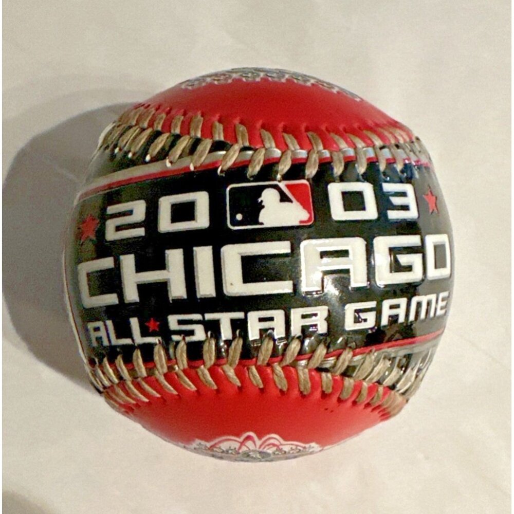 2003 MLB Chicago All Star Game White Sox Fotoball Baseball Limited Edition Rare